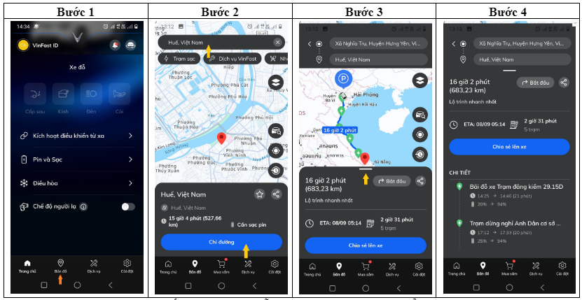 Huong dan sac xe vinfast 13 Hướng dẫn sạc pin ô tô điện VinFast