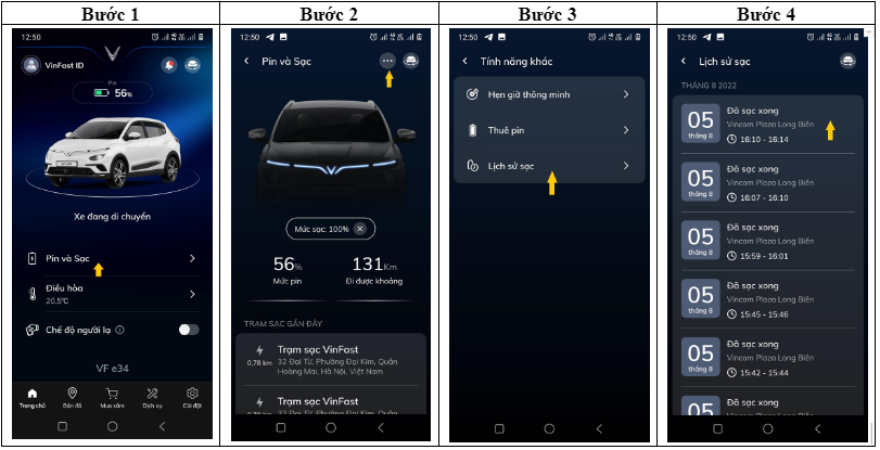 Huong dan sac xe vinfast 20 Hướng dẫn sạc pin ô tô điện VinFast