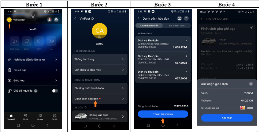 Huong dan sac xe vinfast 22 Hướng dẫn sạc pin ô tô điện VinFast