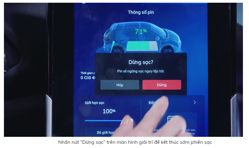 Huong dan sac xe vinfast 7 Hướng dẫn sạc pin ô tô điện VinFast